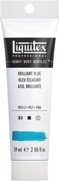 Liquitex Professional Heavy Body Acrylic Paint, 2-oz (59ml) Tube, Brilliant Blue