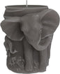 Elephant Cylinder Animal Resin Casting Silicone Mold for Home Decor & Candle Making Wave Spiral Mold