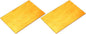 MECCANIXITY 2 Pcs Stained Glass Sheet Mosaic Tile 7.9 Inch x 5.9 Inch Orange Stained Glass Sheets for Crafts DIY Art Project