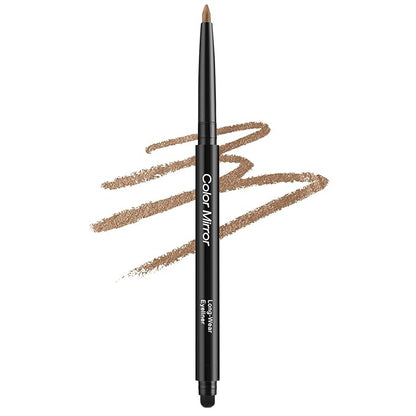 Smudge Proof Eyeliner, Waterproof Retractable Eye liner with Brush, Matte and Shimmer Eyeliner Pencil, Creamy Texture, Long lasting & Smooth(35 Casablanca Shimmer)