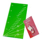 Seam Guide Ruler and Magnetic Seam Guide for Sewing Machine,Includes 1/4” Pivot Point and 15 30 45 Degree Trim Line