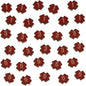 LITKO Wound Token Set Numbered 1, 3, and 5, Compatible with Warhammer: Kill Team 2nd Edition, Translucent Red (30)