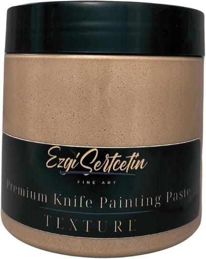 Premium Palette Knife Painting Paste|Texture Paste|Authentic Bright Colors|Ready to Use|Easy to Apply| 6oz (Nude)