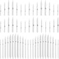 FEBSNOW 84 Pcs Blending Stumps and Tortillions, Paper Art Blenders, Art Pencils, Drawing Pencils for Student Artist Charcoal Sketch Drawing Tools, Sketch Supplies