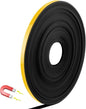 Magnetic Tape Roll Thin Strips, 1/4 Inch x 33 Feet Magnetic Board Dividers Whiteboard Graphic Decorative Tape Marking Line for Classroom Office Art Accessories(Yellow)