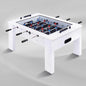 Foosball Coffee Table, 42" Soccer Game Table with Tempered Glass, Modern Game Table with 2 Balls for Adults, Kids, Home, Indoor Family Living Room