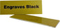 Blank Metal Plates for Laser Engraving - 4 Pack | Aluminum Sheets 0.020" Thick | CO2, Diode, Fiber Laser Compatible | Multiple Sizes & Colors (Gold (engraves black), 4.25x6.25 inch)