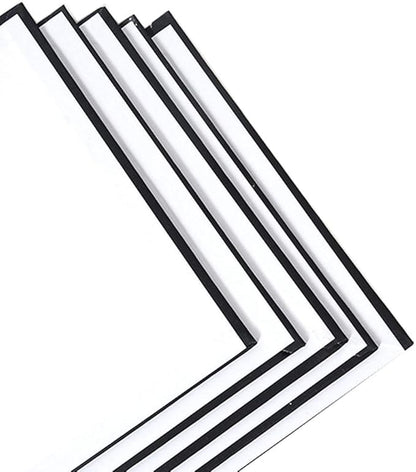 CONDA Black Canvases for Painting, Canvas Panels 8x10 inch, Pack of 14, 100% Cotton Acid-Free, 8 oz Gesso-Primed, Art Boards for Oil & Acrylic Painting