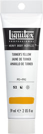 Liquitex Professional Heavy Body Acrylic Paint, 2-oz (59ml) Tube, Turner’s Yellow