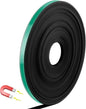 Magnetic Tape Roll Thin Strips, 0.39 Inch x 33 Feet Magnetic Board Dividers Whiteboard Graphic Decorative Tape Marking Line for Classroom Office Art Accessories(Green)
