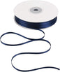 HUIHUANG Solid Color Satin Ribbon 1/8 inch x 100 Yards Roll Ribbon for Crafts (Navy)