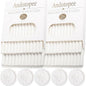 52pcs White Sealing Wax Sticks for Seal Stamp, Premium Glue Gun Sticks for Envelope Letter, Wedding Invitation Craft Adhesive, Great Gift Ideas (Mini Size)
