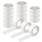UPINS Glue Points Dots, 1500Pcs Balloon Glue Adhesive Dots, Double Sided Removable, 10mm