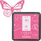 IROMOYO WARABE Stamp PAD, Small Traditional Japanese Ink Colour, Oil-Based Ink pad - Light Pink