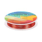 HARFINGTON 8ft Jewelry Wire, 20 Gauge (0.8mm) Brass Craft Soft Metal Tarnish Resistant Copper Beading Wire for Jewelry Making Supplies Crafting, Bright Red