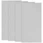 4Pack 6061 T651 Aluminum Sheet Metal 5 x 10 x 1/8 (0.125”) Inch Plain Thin Aluminum Plate Welding Practice kit for Beginners, Heat Treatable Rectangle 3MM Aluminum Metal Plate for Welding, Industrial