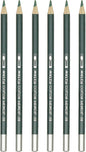 PATIKIL Watercolor Pencil, 6Pcs Water Soluble Pencils for Blending, Coloring, Sketch Drawing, Painting, Dark Green