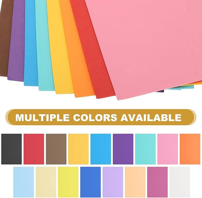 uxcell 10 Pcs Brown EVA A4 Foam Sheets Crafts, 12 x 8 Inch Foam Paper for DIY Crafts Project Classroom Scrapbook Art Cards Home Office Decoration (2mm Thick)