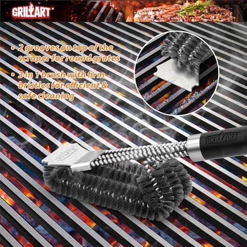 GRILLART Grill Brush and Scraper - Image 5
