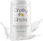 Chalky Chicks All-in-One Chalk Paint for Furniture or Cabinet - 32 Fl Oz - Matte Finish CottonTail White for Metal, Wood Furniture Paint - No Sanding All-in-One for Home Decor & Crafts, USA Made