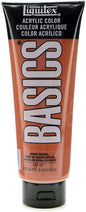 Liquitex BASICS Acrylic Paint, 250ml (8.5-oz) Tube, Burnt Sienna