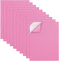 MEARCOOH Self Adhesive Foam Sheets, Pink 9x12 Inch 2mm Sticky Eva Foam Paper for Crafts Cardmaking Photo Frames Classroom Scrapbooking Christmas Crafts (Pink 10 Sheets)