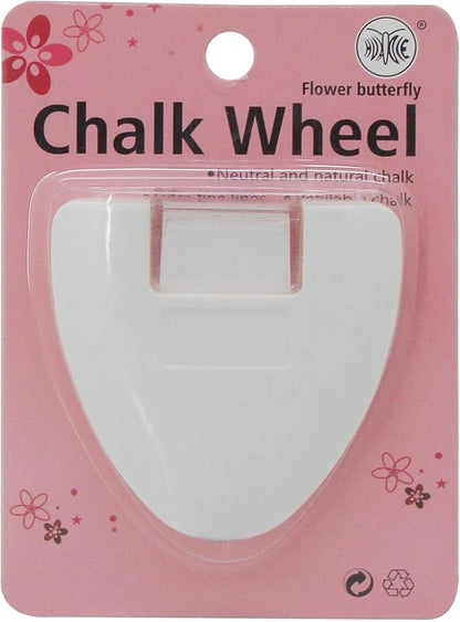 YEQIN Chalk Wheel Fabric Marker Tailor's Chalk DIY Sewing Parts (White)