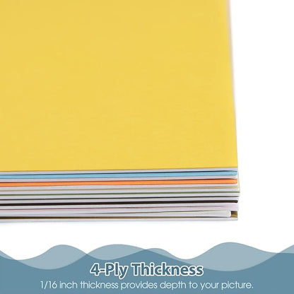 (20) 16x20 Matboard Mat Board Blanks-ASSORTMENT