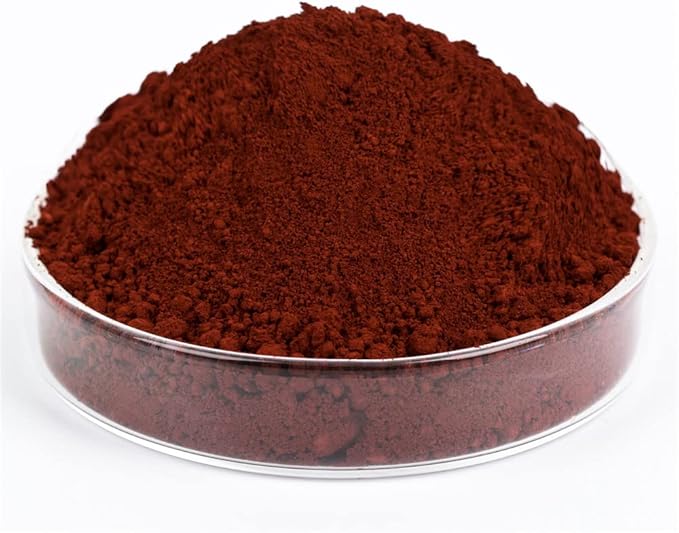 GOODTAKE Concrete Pigment, Wine Red Iron Oxide Cement Dye Color for Pastel, Tile, Paint, Mortar, Clay, Lime, Grout (Wine Red, 20 oz)