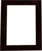 8x10 Mat Bevel Cut for 6x8 Photos - Acid Free Black Suede Precut Matboard with Backing Board and Crystal Clear, Self Seal Photo Mat Bag - for Pictures, Photos, Framing - 4-ply Thickness