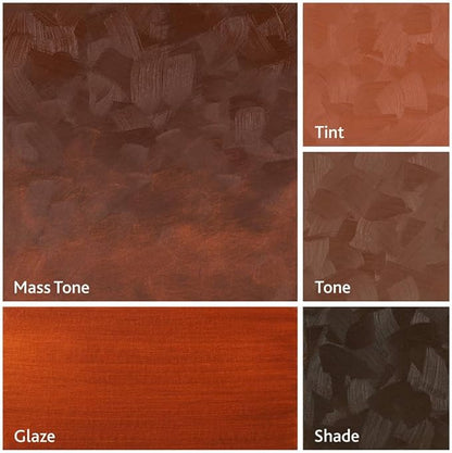 Tusc & Pine Artist Oil Paint - Burnt Sienna, 40 ml, Non-Yellowing, Rich & Creamy Consistency, Maximum Pigment Load, Small Batch Milled Oil Paints Made in the USA for Professional Artists