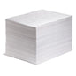 PIG Oil Mat - Oil-Only Absorbent Mat Pad - 200 Pads per Bag - 15" x 20" Pad - Absorbs up to 14 Ounces per Pad - MAT423