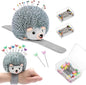 Wrist Pins Cushions for Sewing, 200PCS Sewing Pins, Cute Pin Cushion Wrist Pin Cushion with Elastic Strap, Sewing Products Colored for Handicrafts DIY Sewing