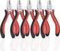 Linemans Pliers 5"-5 Pack Linemans Pliers for Jewelry Making with Spring Loaded for DIY, Craft, Repairing
