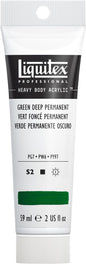 Liquitex Professional Heavy Body Acrylic Paint, 2-oz (59ml) Tube, Green Deep Permanent