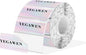 Transparent Clear Thermal Label Stickers, 2 x 1 Inch Printable Transparent Stickers, Holographic Pink Direct Clear Thermal Labels, Perforation Line Design- 200 Sheets
