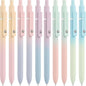 Vanhench 10Pcs Gel Pens, Cute Pens for Trendy Teen Girl Stuff, Happy Birthday Gift Basket, Aesthetic School Supplies, Ideal for 8 9 10 11 12 13 14 Year Old Girl (10PCS Gradient)