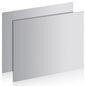 2 Pcs 16 Gauge Steel Sheets Metal Cold Rolled Steel Plate, 12" x 8" Weldable Metal Sheet for DIY Craft Projects, Industrial, Professional