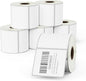 BETCKEY - 2.25" x 2" (57 mm x 51 mm) Address Removable Film Label - Durable Waterproof - Compatible with Zebra & Rollo Label Printer [6 Rolls, 4200 Labels]