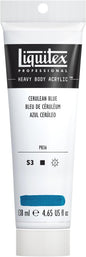 Liquitex Professional Heavy Body Acrylic Paint, 4.65-oz (138ml) Tube, Cerulean Blue