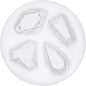 Mini Gems Silicone Mold for Cake Decorating, Crafting, Polymer Clay, Resin Epoxy 4-Cavity