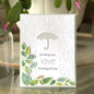 Lapoo Flowers Metal Cutting Die for Scrapbooking - Durable, Cut Stencils for DIY Scrapbook Photo Album Decorative Paper Card, Card Making Supplies, Embossing (Umbrella Alone in The Rain 5.6 x 4.3 in)