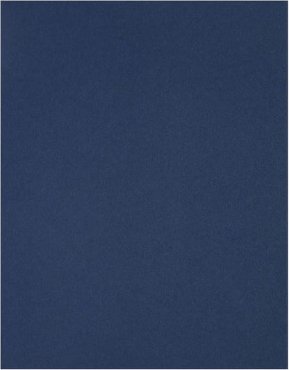 PA Paper Accents Stash Builder Cardstock 8.5" x 11" Chambray, 65lb Colored cardstock Paper for Card Making, Scrapbooking, Printing, Quilling and Crafts, 25 Piece Pack