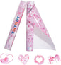 Tintnut Splash Heat Transfer Vinyl Roll - 12 Inch x 5ft Pink and White Watercolor Ink Patterned HTV Splatter Iron On Vinyl DIY T-Shirts Hats Clothes Canvas Bags for Cricut or Silhouette Cameo
