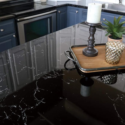 Giani Marble Easy Epoxy Countertop Paint Kit (Belgotta Black)