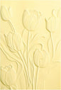 BAOFALI 3D Flowers Theme Plastic Embossing Folders Tulip for DIY Scrapbooking Photo Album Card Paper Craft Decoration for Card Making,Embossing Template Paper Card Embossing Stencil