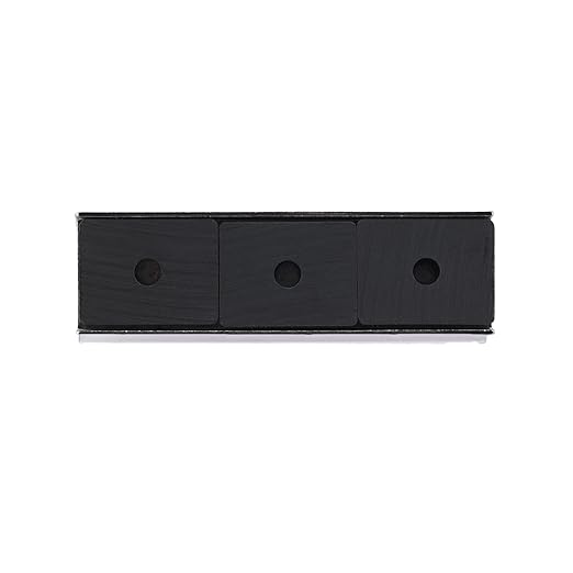 Master Magnetics Magnetic Sign Holder Pack - Magnetic Sign Holders for Door Frames, Metal Shelves, Whiteboards - Powerful Magnet - Retail EZ Grip Holder - 3" L x 1" W x 0.75" H - 5-Pack