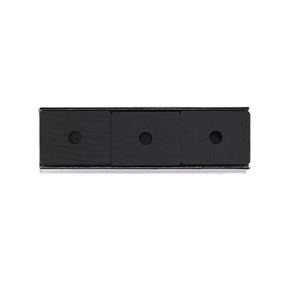 Master Magnetics Magnetic Sign Holder Pack - Magnetic Sign Holders for Door Frames, Metal Shelves, Whiteboards - Powerful Magnet - Retail EZ Grip Holder - 3" L x 1" W x 0.75" H - 5-Pack