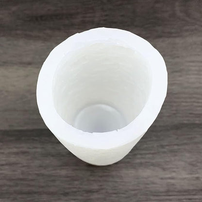 Flower Cylinder Candle Molds Floral Vine Pillar Thick Silicone Molds for Candle Making Soaps Resin Clay Home Decoration Crafts DIY