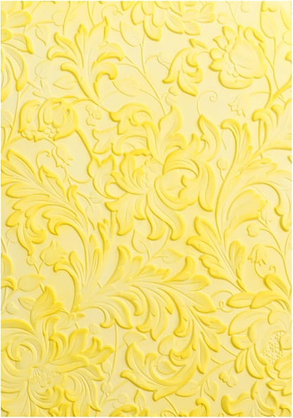 BAOFALI 3D Flowers Theme Plastic Embossing Folders Phoenix for DIY Scrapbooking Photo Album Card Paper Craft Decoration for Card Making,Embossing Template Paper Card Embossing Stencil